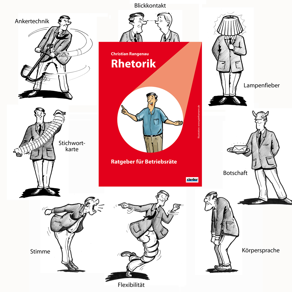 Rhetorik Buch Bild in Literatur